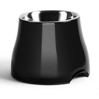 Fluffydream forhjede hundeskle [Forebyggelse af ryghvirvler] Skridsikre hundeskle med skle i rustfrit stl med hj kapacitet til hundefoder (