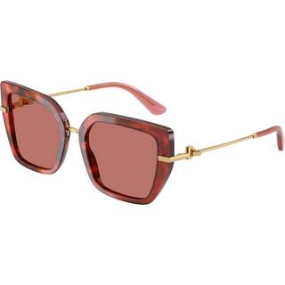 Dolce & Gabbana DG4474 344469 53 Solbriller Kvinder Tortoiseshell - Brown Tortoise - 53mm
