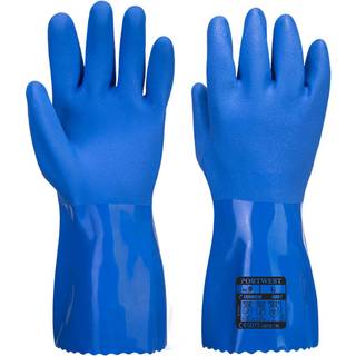 Marine ultra pvc kemihandske - Blå (Størrelse: XL)