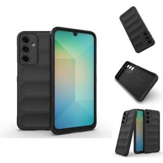 Samsung Galaxy A16 5G Cover sort ridsebeskyttelse TPU