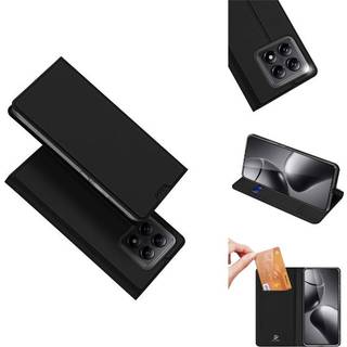 Xiaomi 14T Pro Læder Cover med kortholder og stander