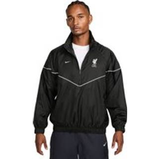 Liverpool FC Windrunner Nike Football-anorakjakke til mænd - grøn - S