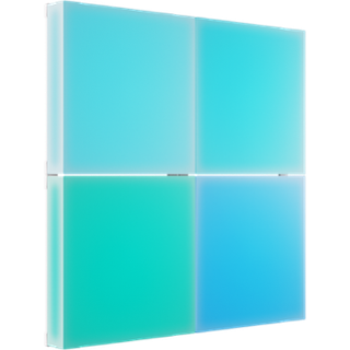 Nanoleaf Blocks kvadratisk tilføjelsessæt N8100E00-4SS (4-pakke)