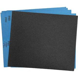 LOTFANCY 80 Grit Sandpapir 30pcs 9 x 11 Tørt vådt sandpapir siliciumcarbidslibet til bilmøbler Metal Slibning Polering Efterbehandling