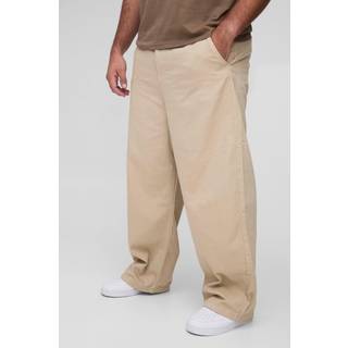 Mens Stone Plus Drawcord Relaxed Fit Chino