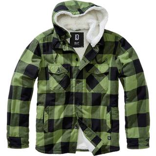 Brandit Foret Skovmandsjakke m. hætte Sort / Oliven - 5XL