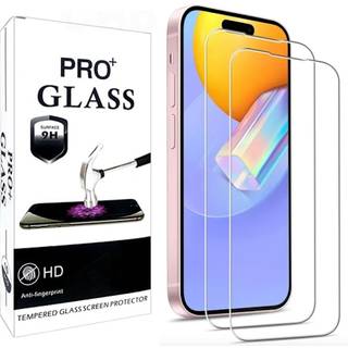 2 stk Hærdet glas iPhone 16/16 Pro/16 Pro Max - Skærmbeskyttelse