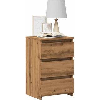 Sengebord 40X35X62,5 Cm Konstrueret Træ - 2 / artisan eg