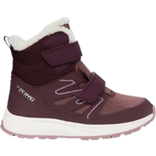 Viking Equip Defence WP 2V Vinterstøvler, Grape/Antique Rose, 27