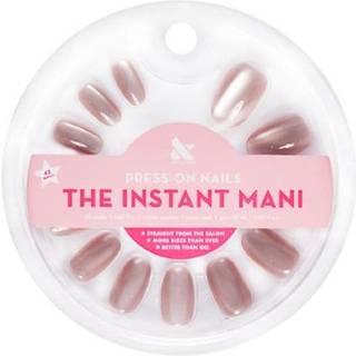 Olive & June Instant Mani Press-On Nails | (Lim) Kort Rund 42 Falske Negle 21 St?rrelser | Ikke-giftige langtidsholdbare genbrugsmaterialer Reali