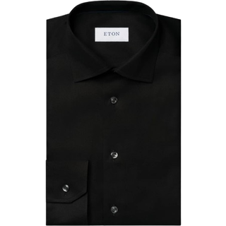 ETON Herren Hemd schwarz Slim Fit