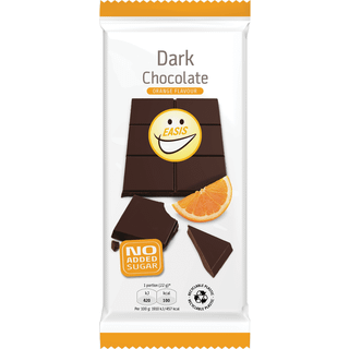 EASIS Dark Chocolate Appelsinsmag (85 g)