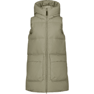 Dolomite Women's Fitzroy H Vest Long Safari Brown, S