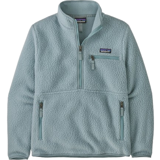 Patagonia Retro Pile Marsupial Half-Zip Fleecepullover - XS - thermal blue