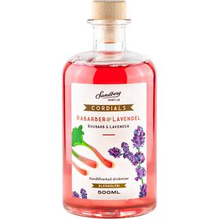 Cordials, Rabarber & Lavendel - Sandberg Drinks Lab