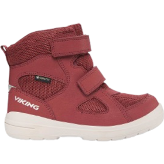 Viking Dark Pink Vinterstøvle Fun Warm Med Gore-tex