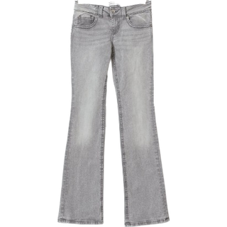 Gina Tricot-Y2k low bootcut jeans-Flare & bootcut jeans-Grå-34-Dame