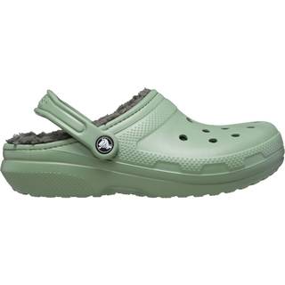 Crocs unisex Classic Lined Clogs Moss/Multi 45