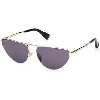 Max Mara Kvinde MM0122 MENTON4 32A Solbriller Metal Guld Røg Cat Eye Normal