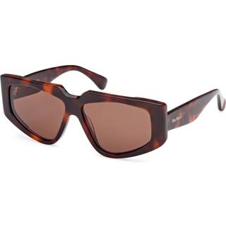 Max Mara Kvinde MM0125 52E Solbriller Acetat Rund Normal