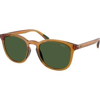 Polo Ralph Lauren PH4222U 620971 52 Solbriller Mænd Brun - Shiny Transparent Honey Brown - 52mm
