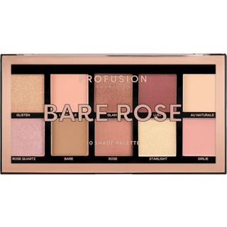 Profusion Eyeshadow 10 Shade Palette Mini Artistry - Bare Rose - 1 stk.