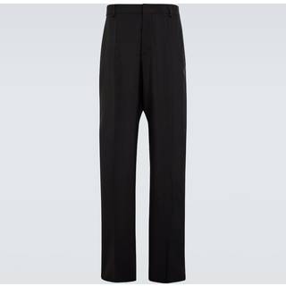 Valentino Mid-rise virgin wool pants - black - EU 52