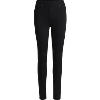 Super skinny fit jeggings i sort denim med ekstra stræk