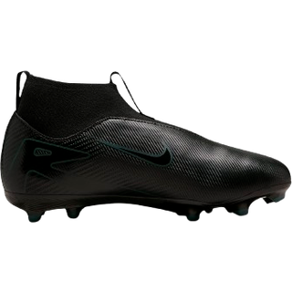 Nike Jr. Mercurial Superfly 10 Academy-high top-fodboldstøvler til flere typer underlag til mindre/større børn - sort - 33