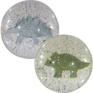 Konges Sløjd Sæt Med Hoppebolde Dino  Dino One Size  Hvid  One Size  unisex