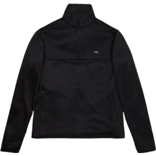 Rains Sintra Fleece Curve Half Zip - Black