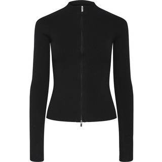 PIECES dame cardigan PCCRISTA - Black - XL