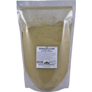 Rød hennapulver - 1 kg.