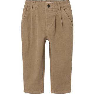Fløjl Tapered Fit Bukser