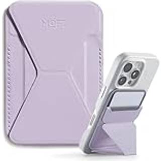 Moft Magnetic Wallet Stand kompatibel med iPhone 16/15/14/13/12 Series Angle Justering & MagSafe kompatible Movas Telefonstand Peony