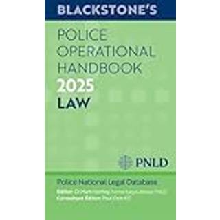 Blackstone's Police Operational Handbook 2025