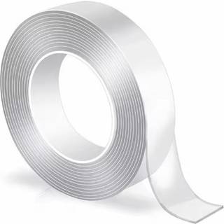 Nano dobbeltklæbende tape - 20mm bred, 3m rulle