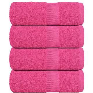 Håndklæder 360 G/M2 100 % Bomuld Lyserød - 4 / 30 x 30 cm