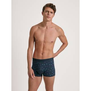 CALIDA Herren Trunk blau Baumwolle & Mix Gemustert