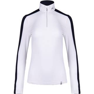 Lasse Kjus Women's Race 2.0 Midlayer Halfzip Longsleeve Damer størrelse 46 farve hvid