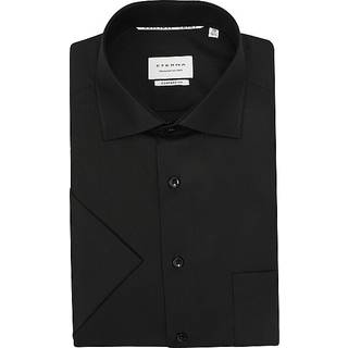 COMFORT FIT Original Shirt in black plain