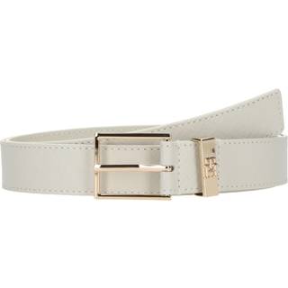 TH Monogram Leather Belt