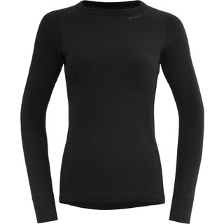 Devold Duo Active Woman Shirt Merino undertøj Damer størrelse XS farve sort