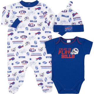 NFL Baby Boy Pack Footie Registry Gift 3 Sty