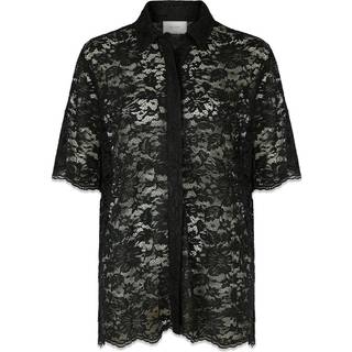Neo Noir Lamar Lace Bluser 164280 Black (36)
