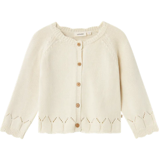 Lil Atelier Turtledove Strik Cardigan