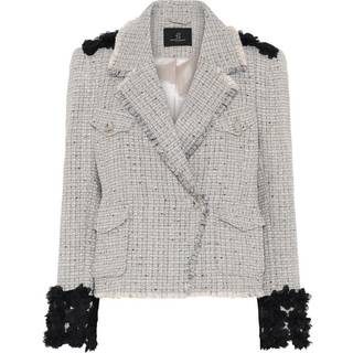 Bruuns Bazaar Women Fumewortbbzohie Blazer Blazer Bbw4471 Grey Check (40)