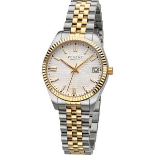 Regent BA-876 Damenuhr Quarz Bicolor