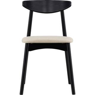VIND Ven spisestuestol Beige/sort