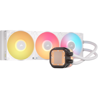 Corsair iCUE LINK TITAN 360mm RX LCD CPU-vandkøler (hvid)